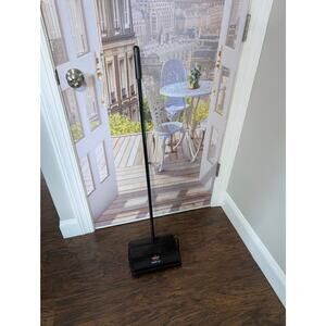 Bissell Black Metal Sweep Up 2101-3 Cordless Sweeper - Good Used Condition